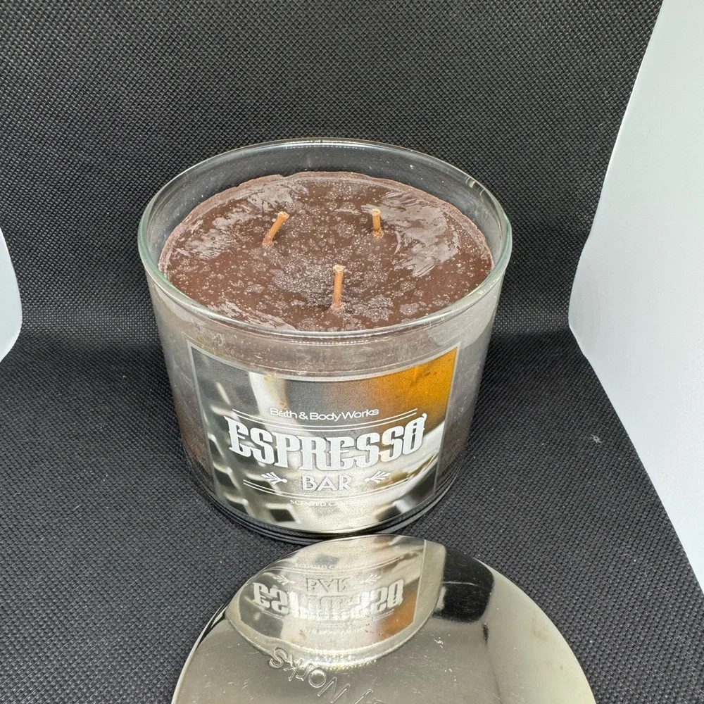 Espresso Bar 3-Wick Bath & Body Works Candle Never Burned or Warmed. - Picture 3 of 4